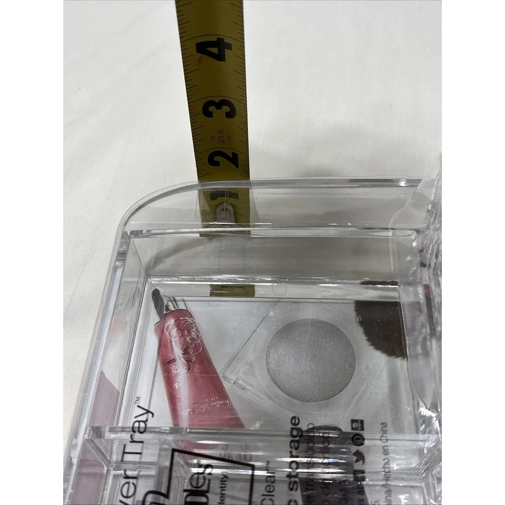 Caboodles‎ Crystal Clear Cosmetic Makeup Keeper Tray Organizer BNIP